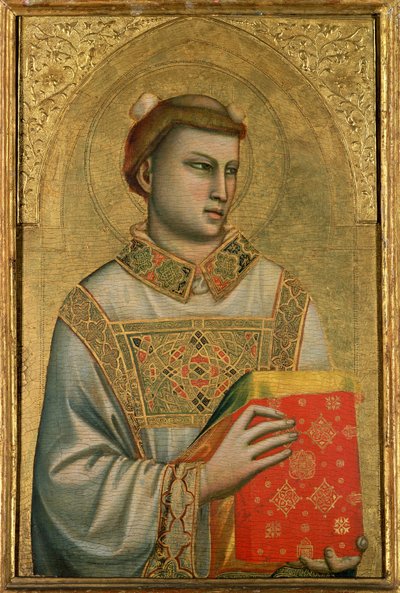 St. Stefanus door Giotto di Bondone